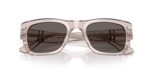 Transparent Brown Grey / Dark Grey (1229B1)