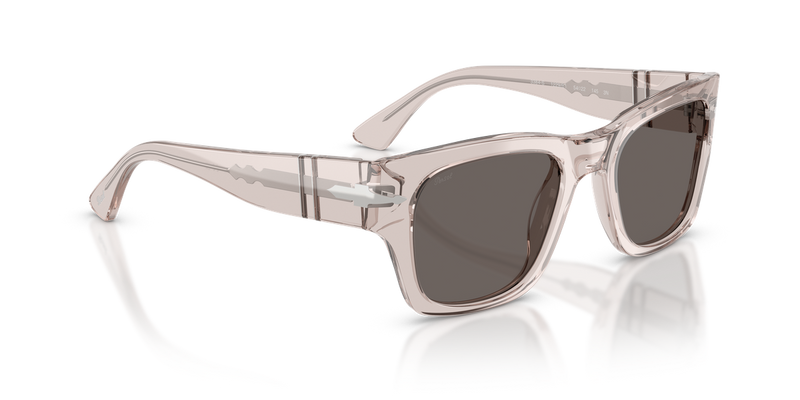 Persol PO3384S in Transparent Brown Grey / Dark Grey (1229B1) - Alternate View