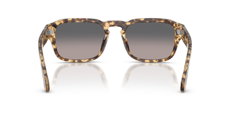 Persol PO3386S in Brown Beige Tortoise / Polarized Gradient Grey (1056M3) - Temple Detail
