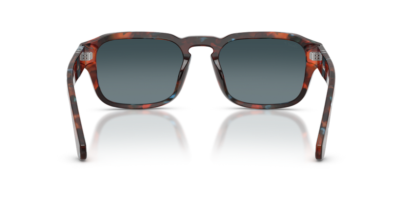 Persol PO3386S in Tortoise Brown & Pearl Blue / Polarized Gradient Blue (1232S3) - Alternate View