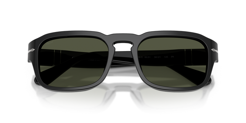 Persol PO3386S in Black / Green (95/31) - Alternate View
