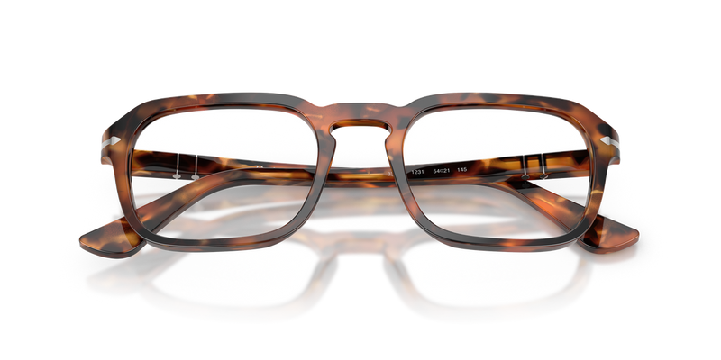 Persol PO3390V in Tortoise Brown & Pearl Brown / Clear (1231) - Alternate View