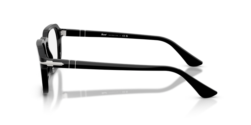 Persol PO3390V in Black / Clear (95) - Alternate View