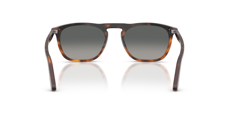Persol GAE in Gradient Havana / Gradient Grey (116071) - Temple Detail