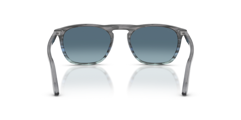 Persol GAE in Striped Grey Gradient Blue / Azure Gradient Blue (1205Q8) - Alternate View