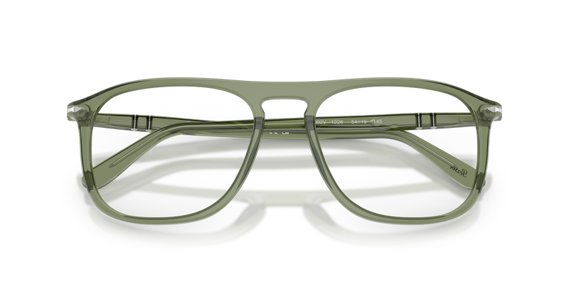 Persol PO3392V in Transparent Green / Clear (1226) - Alternate View