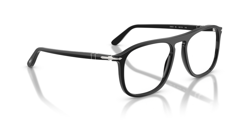 Persol PO3392V in Black / Clear (95) - Alternate View