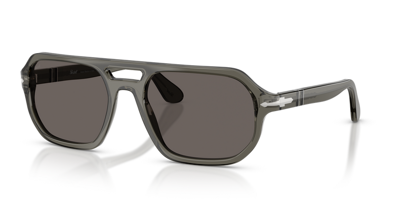 Persol GUIDO in Transparent Grey / Dark Grey (1103B1) - Alternate View
