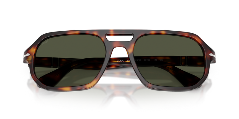 Persol GUIDO in Havana / Green (24/31) - Alternate View