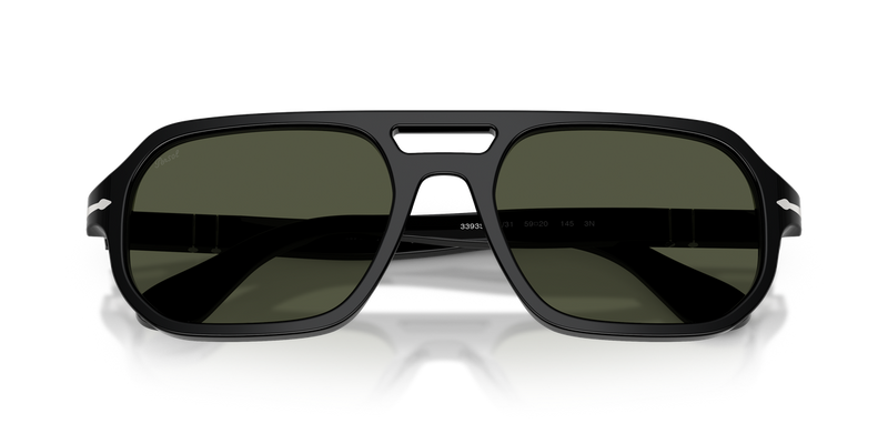 Persol GUIDO in Black / Green (95/31) - Alternate View