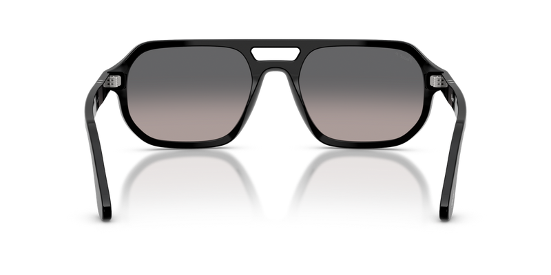 Persol GUIDO in Black / Gradient Grey Polarized (95/M3) - Alternate View