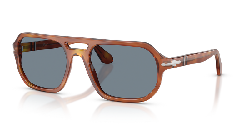 Persol GUIDO in Terra Di Siena / Light Blue (96/56) - Alternate View