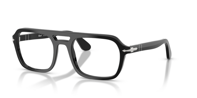 Persol PO3394V in Black / Clear (95) - Alternate View