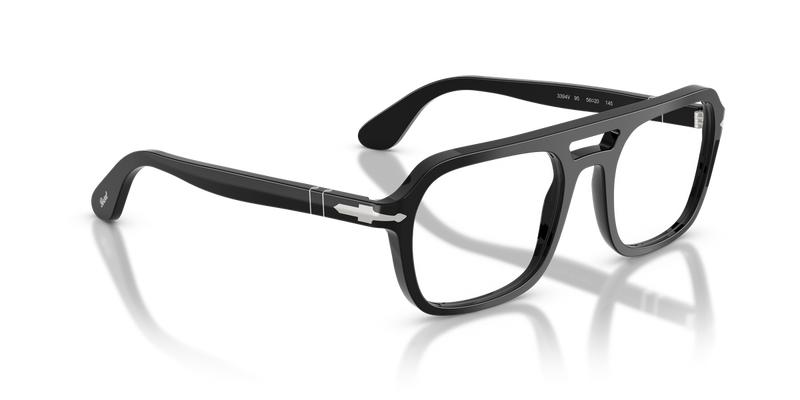 Persol PO3394V in Black / Clear (95) - Alternate View