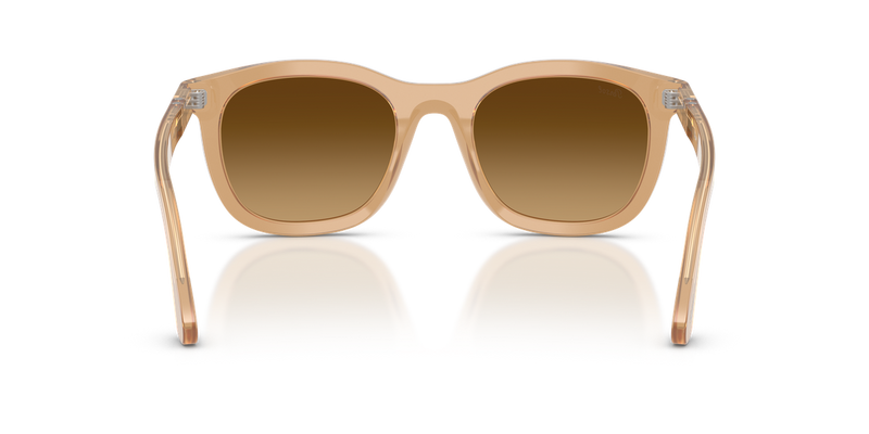 Persol PO3395S in Opal Beige / Light Brown Gradient Dark Brow (116985) - Temple Detail
