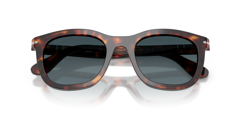 Persol PO3395S in Havana / Light Blue Gradient Dark Blue (24/S3) - Alternate View