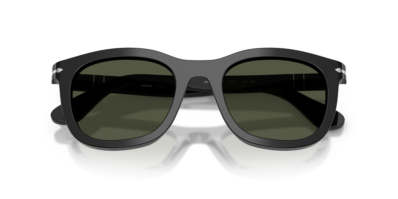 Persol PO3395S in Black / Green (95/31) - Alternate View