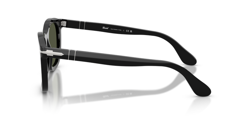 Persol PO3395S in Black / Green (95/31) - Alternate View