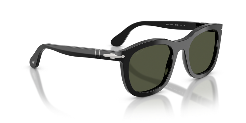 Persol PO3395S in Black / Green (95/31) - Alternate View