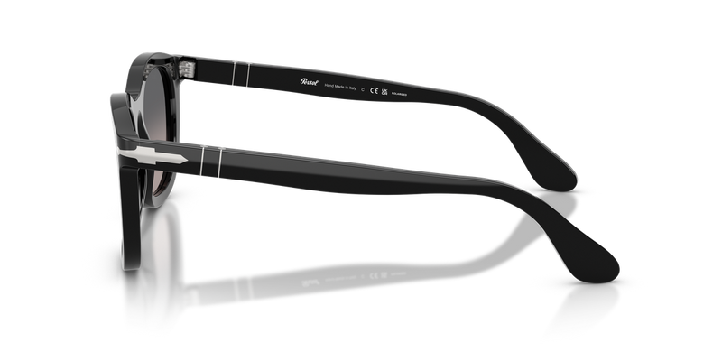 Persol PO3395S in Black / Gradient Grey Polarized (95/M3) - Alternate View