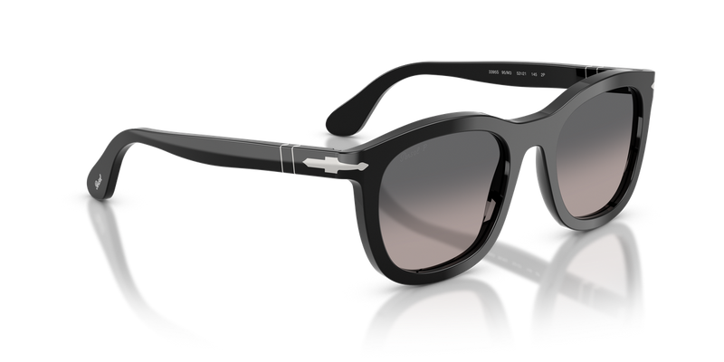 Persol PO3395S in Black / Gradient Grey Polarized (95/M3) - Alternate View