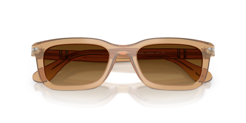 Persol PO3396S in Opal Beige / Light Brown Gradient Dark Brow (116985) - Side View