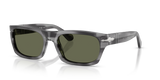 Striped Grey / Green Polarized (119258)