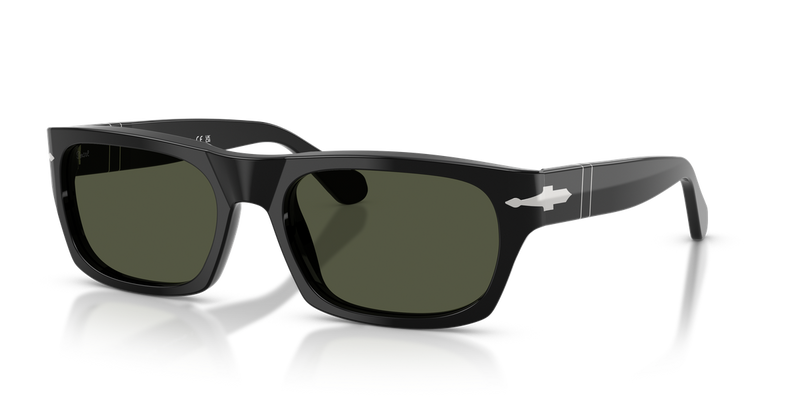 Persol PO3398S in Black / Green (95/31) - Alternate View