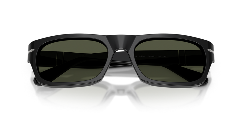 Persol PO3398S in Black / Green (95/31) - Alternate View