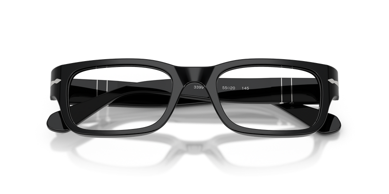 Persol PO3399V in Black / Clear (95) - Alternate View