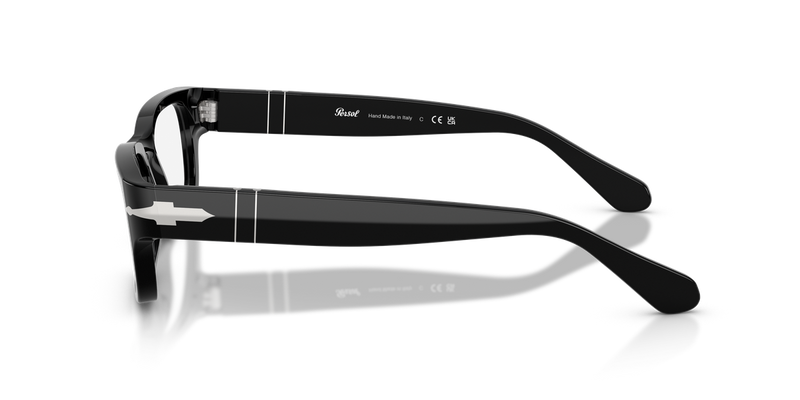 Persol PO3399V in Black / Clear (95) - Alternate View