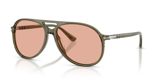 Persol WALTER - Transparent Oliva Green / Peach (11424B)