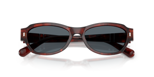 Red Brownish Havana / Blue (1242R5)