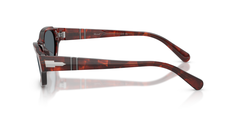 Persol PO3409S in Red Brownish Havana - Back View