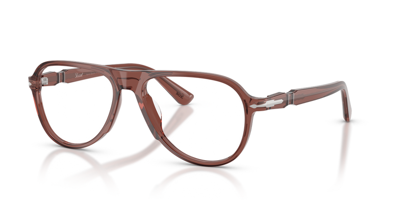 Persol PO3411V in Light Brown Transparent - Alternate View