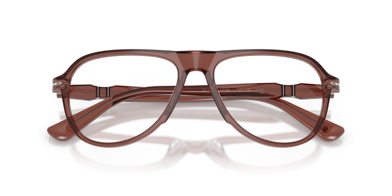 Persol PO3411V in Light Brown Transparent - Alternate View