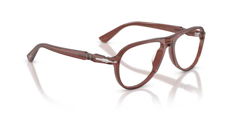 Persol PO3411V in Light Brown Transparent - Alternate View