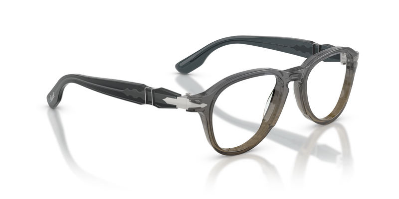 Persol PO8004V in Grey Striped Green - Alternate View