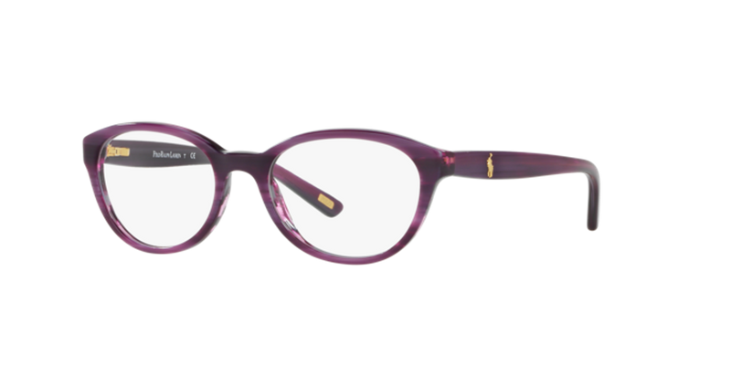 Polo Prep 0PP8526 in Shiny Purple Horn - Front View