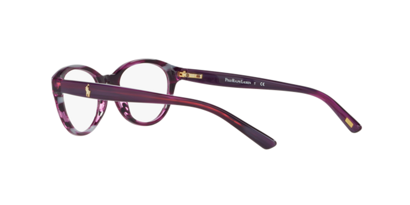 Polo Prep 0PP8526 in Shiny Purple Horn - Side View