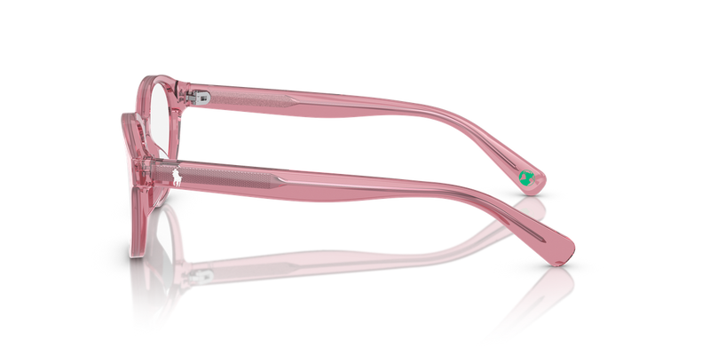 Polo Prep 0PP8546U in Shiny Transparent Rose - Alternate View
