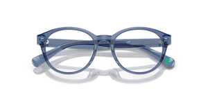 Shiny Transparent Blue / Demo Lens (6092)