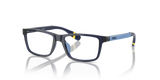 Shiny Transparent Navy Blue / Demo Lens (5903)