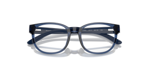 Shiny Transparent Dark Blue / Demo Lens (5717)