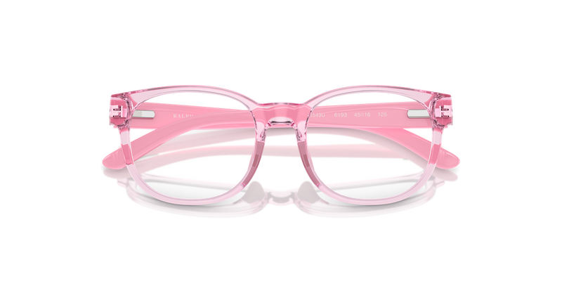 Polo Prep 0PP8549U in Shiny Transparent Pink - Alternate View