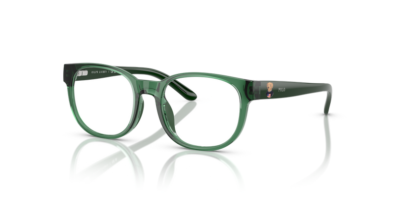 Polo Prep 0PP8549U in Shiny Transparent Green - Alternate View
