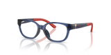 Shiny Transparent Navy Blue / Demo Lens (5716)