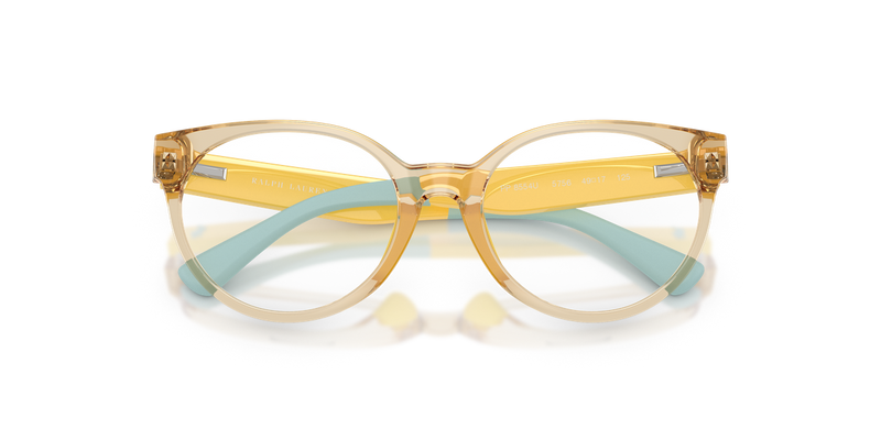 Polo Prep 0PP8554U in Shiny Transparent Light Yellow - Alternate View