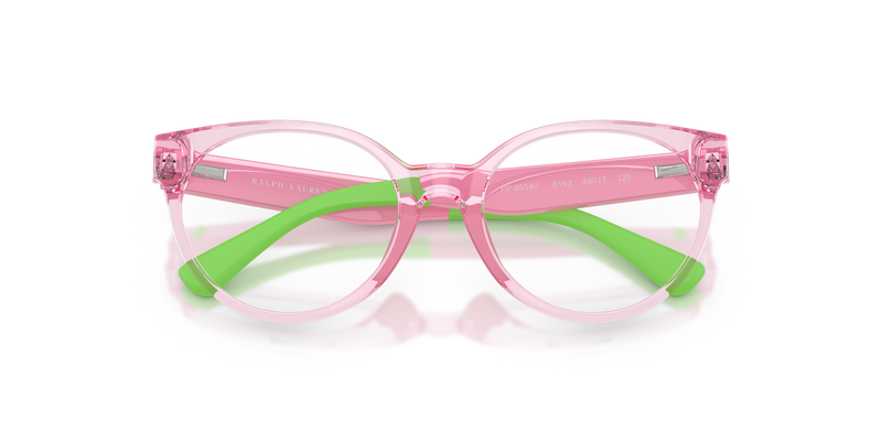 Polo Prep 0PP8554U in Shiny Transparent Pink - Alternate View