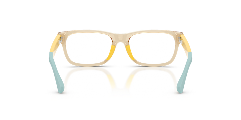 Polo Prep 0PP8555U in Shiny Transparent Light Yellow - Alternate View